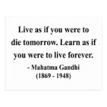 Gandhi Quote 4a Postcards
