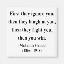 Gandhi Quote 5a Magnet