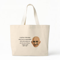 Gandhi Quote 6b Tote Bags