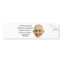 Gandhi Quote 6b Bumper Stickers