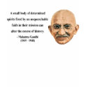 Gandhi Quote 6b t-shirts