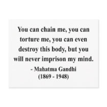 Gandhi Quote 7a Post Cards