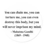 Gandhi Quote 7a Sticker