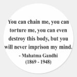 Gandhi Quote 7a Sticker