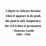 Gandhi Quote 9a Post Card