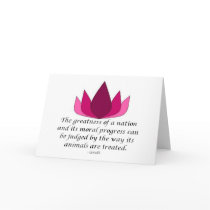 Gandhi Quote Greeting Card