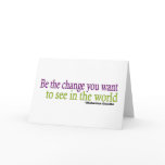 Gandhi Quote Greeting Cards