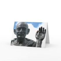Gandhi quote card - Be the change... by exquisitephoto Gandhi quote card - Be the change...