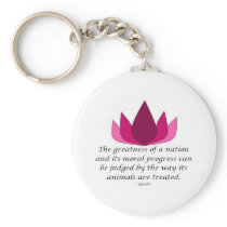 Gandhi Quote Keychains