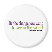 Gandhi Quote magnets by worldsfair Gandhi Quote magnets