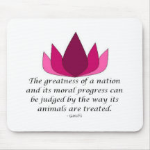 Gandhi Quote Mouse Pads