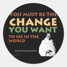 Gandhi Stickers
