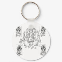 ganesh_and_shiva keychains by ONEILLSTUDIOS ganesh_and_shiva keychains