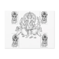 Ganesh and shiva postcards by ONEILLSTUDIOS Ganesh and shiva postcards