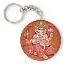 Ganesh Art Keychain