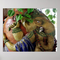 Ganesh at Haridwar, India. Poster