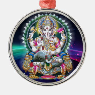 Ganesh Aura Christmas Tree Ornaments