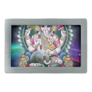 Ganesh Aura Rectangular Belt Buckle