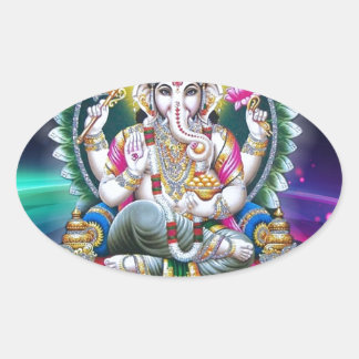 Ganesh Aura Sticker