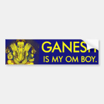 Ganesh Bumper Sticker bumper stickers