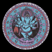Ganesh Dancer stickers