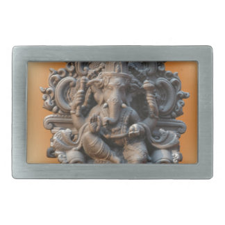 GANESH GLORY RECTANGULAR BELT BUCKLE