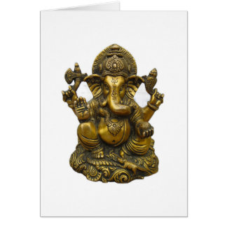 GANESH HINDU DEITY CARD