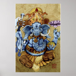 Ganesh large print print