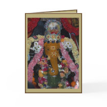 Ganesh Photo Diwali Card - portrait