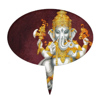 Ganesh Power Cake Toppers