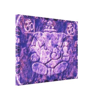 Ganesha5 Stretched Canvas Print