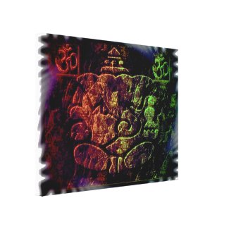 Ganesha6 Stretched Canvas Print