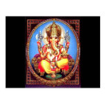 Ganesha (गणेश) Indian Elephant Postcard