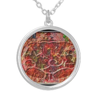 Ganesha Abstractart 2 Necklace