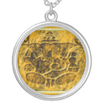 Ganesha Abstractart Necklace