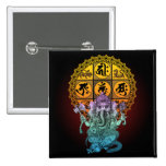 Ganesha Diamond Realm Buttons