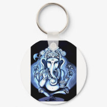Ganesha KeyChain by whittyart Ganesha KeyChain