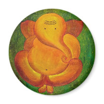 Ganesha magnet -2 by write2chinu Ganesha magnet -2