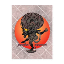 Ganesha Powered postcards