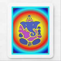Ganesha rainbow mousepad mousepads