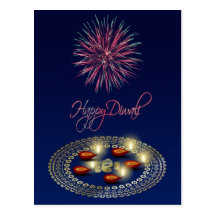 Ganesha Rangoli - Postcard