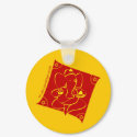 Ganesha Red Keychain by pooja1008 Ganesha Red Keychain