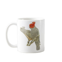 Gang-gang Cockatoo Pair - Callocephalon fimbriatum mugs by LisasLair Gang-gang Cockatoo Pair - Callocephalon fimbriatum mugs
