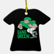 Gang Green Christmas Ornaments