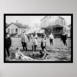 Gang of Boys in Cleveland, OH 1911 posters