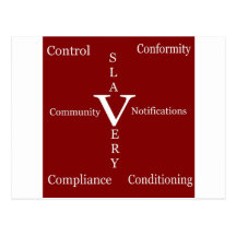 Gang Stalking and Community Notifications Postcard