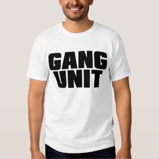 police gang unit shirt