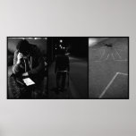 Gang Violence Triptych posters