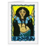 Ganga Greeting Card
