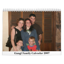 Gangl Family Calendar 2007 by mhgangl Gangl Family Calendar 2007